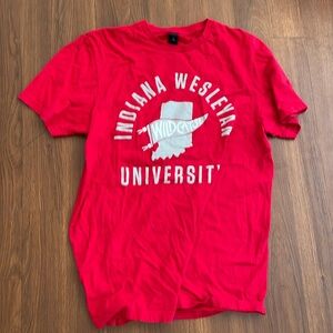 Indiana Wesleyan university t shirt